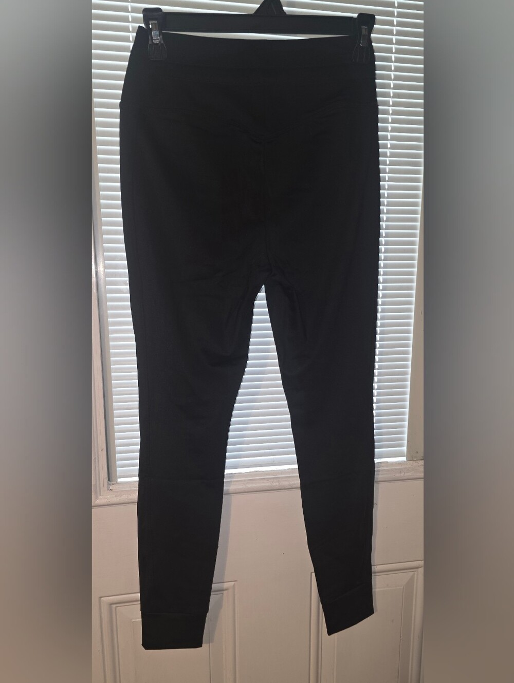 Halara High Waisted Drawstring Pocket Plain Full Length Joggers In Black Size XS